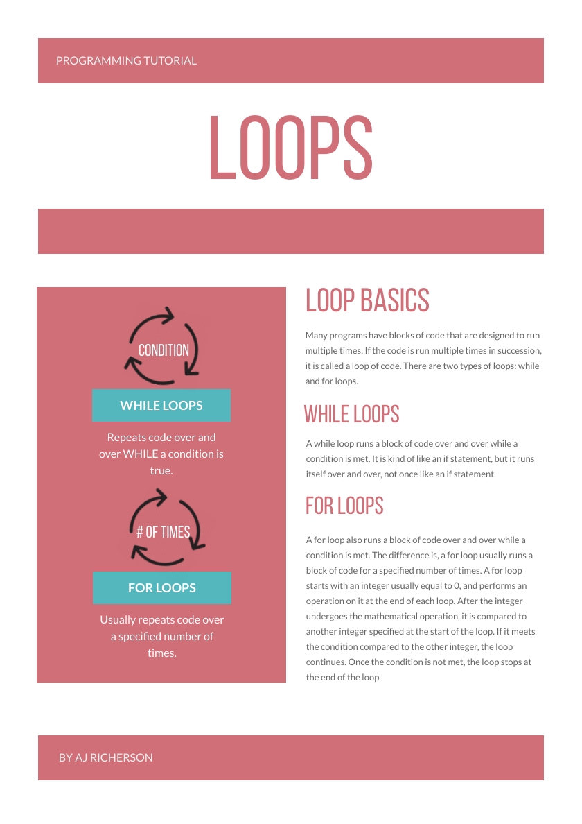 Loop Infographic